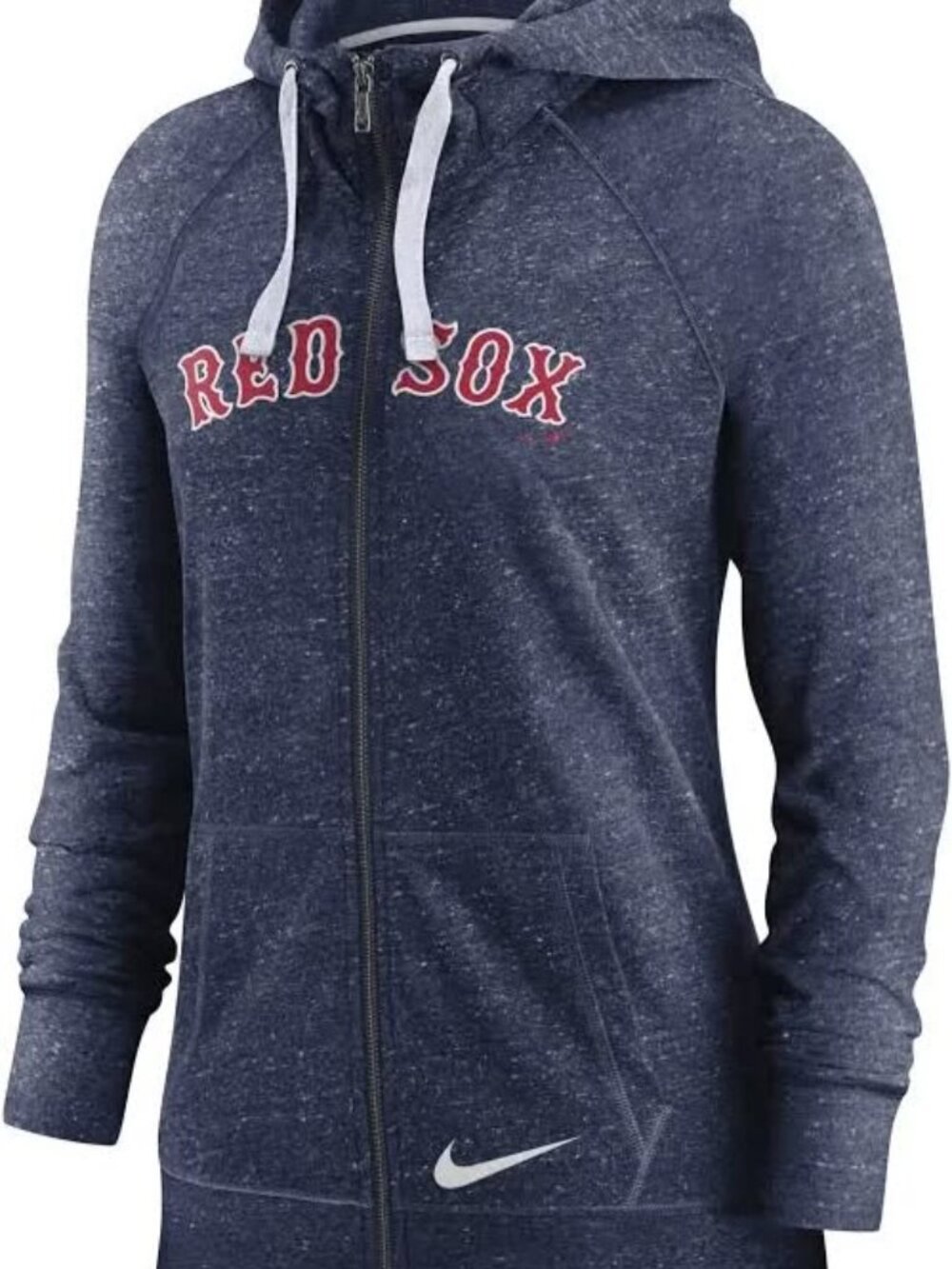NIKE!!!  Authentic MLB Red Sox Full Zip Hoodie